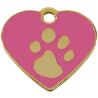 Imarc Small Heart 2.5x2 Cm Haustiermarke