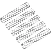 Dripio Druckfedern 5 Stk. 304 Edelstahl 4x0,3x20 mm silber