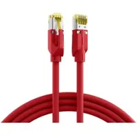 EFB Elektronik K8580RT.30 RJ45 Patchkabel Cat.6A S/FTP LSZH Dätwyler 7702 TM31 rot 30m K8580RT30