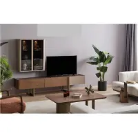 JVmoebel Designer Wohnzimmer Set Sideboard Couchtisch Hängeregal Beistelltisch