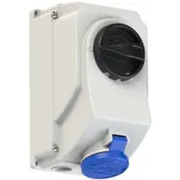 Pce 7514-9 CEE-Steckdose abschaltbar 16A 4p 9h IP44/IP54 75149