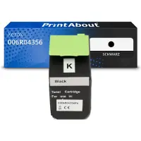 PrintAbout Toner kompatibel mit Xerox 006R04356 - Schwarz