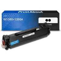 PrintAbout Toner kompatibel mit HP W1390+1390A (139A) - Schwarz - Multipack