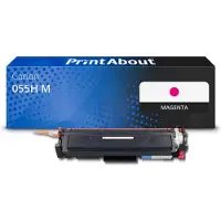 PrintAbout Toner kompatibel mit Canon 055H M - Magenta - Hohe Kapazität