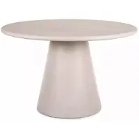 Furnlux Classic FURNLUX Esszimmer-tisch Aurora Grau 120 Cm / Hauptfarbe: Grau / Abmessungen: 120 x 76 x 120 cm