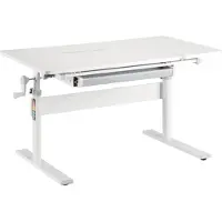 OEM Kinderbureau 100x60 cm, höhenverstellbar, neigbar, mit Handkurbel