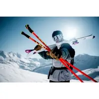 LEKI Wyldbird TR neonorange-neonyellow-bright red (1) 95 cm