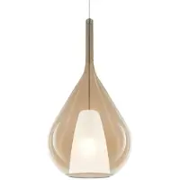 Ideal Lux Hängelampe 3x E27 bernsteinfarben IP20 KALIQUE 359748