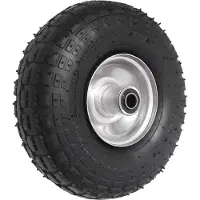 Dripio 10" Pneumatikrad 4.10/3.50-4, Nabenversatz 45 mm, 16 mm Achse