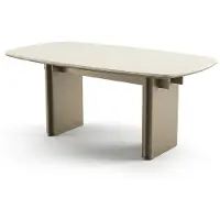Xl Moebel Gmbh Esstisch Modern Beige-grau Ausziehbar Elegant Funktional Geometrisch