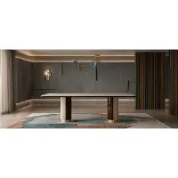 Xl Moebel Gmbh Stilvoller Esstisch mit Gold Akzenten Modernes Design