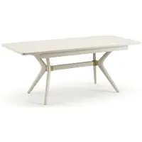 Xl Moebel Gmbh Ausziehbarer Esstisch Modern Weiß Holz Metall Großer Küchen