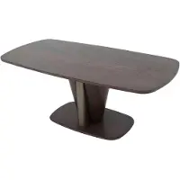 JVmoebel Esstisch Modern Braun Gemütlich Stabil Minimalistisch Elegant