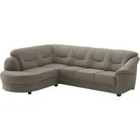 Sit&More Ecksofa SIT & MORE "Savona L-Form, B: 267 cm, Couch mit Federkern, Komfortsitzhöhe 46 cm", taupe, B:267cm H:90cm T:206cm, Sofas, Ecksofa, optional mit Schlaffunktion