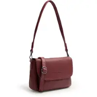 The Chesterfield Brand Schultertasche Umhängetasche Miloa Shoulderbag Berry dunkelrot