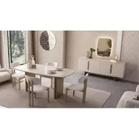 Xl Moebel Gmbh Esszimmer Set Esstisch 4х Stühle Sideboard Spiegel Modern Funktional