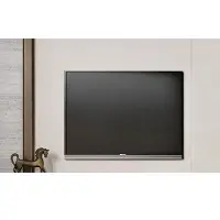 JVmoebel TV-Panel mit minimalistischer Gestaltung und eleganten Bronze-Akzenten