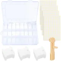 OEM 100 Garnspulen-Set mit Aufbewahrungsbox und Wickler