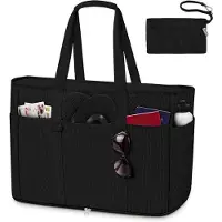OEM Große Strandtas für Frauen mit Trocknungs- und Nassscheidefunktion, großes Schultertäschchen mit kleinem Beutel, wasserdichter Handtas für Strand, Reisen, Schwimmen und Einkaufen
