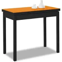 Dripio Buch-Klapptisch Küchentisch orange 80x40 bis 80x80 cm
