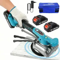 StarTech.com Fliesenverlegemaschine - Akku-Fliesenvibrator und Nivelliergerät - Batteriebetrieben - Handgeführt - Mobil - 21-V-Akku inklusive - 50 kg