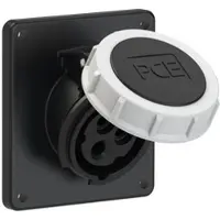 Pce 4132-7 CEE-Anbausteckdose schräg (92x100mm) 16A 3p 7h IP67 41327