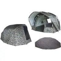 MK Carp Tackle Deals Bivvy 2Man Fort Knox Ghost plus Winterskin und Bodenplane