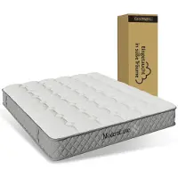 Ninkear Kaltschaummatratze 180x200cm, 7-Zonen-Taschenfederkern, H3, , 20cm (White)