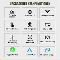 Insta24 DAB+ Autoradio für Mercedes Benz Vito W447 2014-2020 mit GPS Navi Android 15 CarPlay Android Auto 10 Zoll Touchscreen 2 DIN Bluetooth Freisprecheinrichtung