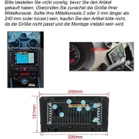 Insta24 Android 14 Autoradio 7 Zoll Touchscreen für Audi A3 S3 RS3 8P 2 DIN mit GPS Apple CarPlay Android Auto WiFi Bluetooth RDS Freisprechanlage 2GB RAM 64GB