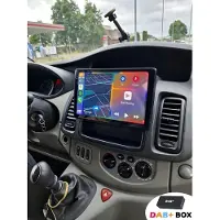 Insta24 Autoradio für Opel Vivaro Renault Trafic 2010-2014 mit Android 15 GPS Navigation Carplay Android Auto DAB+ 10 Zoll Touchscreen 64GB Lenkradsteuerung