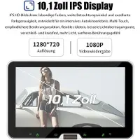 Insta24 Autoradio 1 DIN 10 Zoll Touchscreen 360° drehbar Android 15 CarPlay Android Auto GPS Navi 4GB RAM 64GB Speicher 4x60 Watt Bluetooth Freisprecheinrichtung