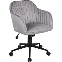 FurniTex Drehstuhl FB1-FX Grau