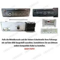 Insta24 Autoradio Android 13 10 Zoll GPS Touchscreen für Renault Master 3 Nissan NV400 Opel Movano B 2010-2018 2 DIN Apple CarPlay Android Auto Bluetooth