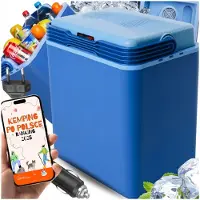 Kamai CB 21L Elektrische Kühlbox für Auto, Camping, Strand – 21 Liter