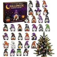 Merkloos Halloween-Adventskalender mit Strass-Dekorationen