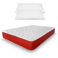 Merkloos Reversibles viskoelastisches Matratzenmodell, 135 x 190 cm, mit Topper