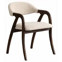 JVmoebel Stuhl modernes Design Wohnzimmer beige minimalistisch bequem Holz
