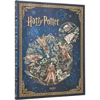 Merkloos 12-Monats-Kalender 2027 mit Hogwarts-Motto