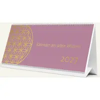 Merkloos Tischkalender 2027 – Kalender des alten Wissens