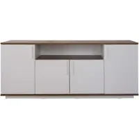 JVmoebel Weiße Konsole Holzkommode modern Designer-Konsole Wohnzimmermöbel