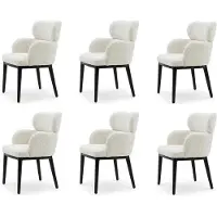 JVmoebel 6x Stühle Komfortabel Gepolstert Modern Bequem Hochwertig Elegant