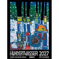 Merkloos Kunstkalender 2027 von Hundertwasser – Limitierte Sammleredition