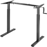 Merkloos Höhenverstellbarer Schreibtischrahmen für den Schreibtisch, Höhe 90-140 cm