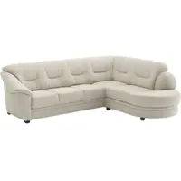 Sit&More Ecksofa SIT & MORE "Savona L-Form, B: 267 cm, Couch mit Federkern, Komfortsitzhöhe 46 cm", creme, B:267cm H:90cm T:206cm, Sofas, Ecksofa, optional mit Schlaffunktion