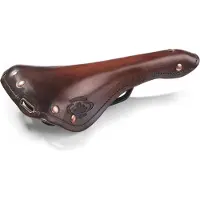 Selle Monte Grappa Sattel Charleston Oxford Schmal/Feder/Leder Braun