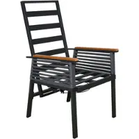 KONIFERA Garten-Essgruppe "Edessa Komfort", grau (dunkelgrau, dunkelgrau), Aluminium, Sitzmöbel-Sets, Garten-Essgruppe, inkl. 4 Sessel, 4 Sitzkissen, 1 Tisch