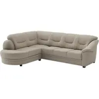 Sit&More Ecksofa SIT & MORE "Savona L-Form, B: 267 cm, Couch mit Federkern, Komfortsitzhöhe 46 cm", taupe, B:267cm H:90cm T:206cm, Sofas, Ecksofa, optional mit Schlaffunktion