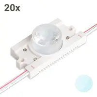 LongLifeLED GmbH LED Kantenmodul 6500K 2,7W 70°x20° 12V IP67 (20 Stück VPE)