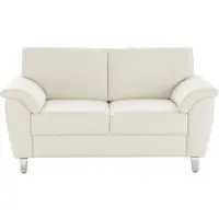 Sit&More 2-Sitzer SIT & MORE "Texel", beige (cream), B:151cm H:87cm T:88cm, Kunstleder SOFTLUX;Luxus-Microfaser ALTARA NUBUCK (100% Polyester);Struktur (100% Polyester), Sofas, 2-Sitzer, inklusive Federkern